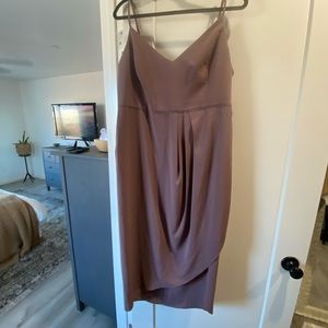 Reinette Mauve Purple Midi Dress
Lulus 1x